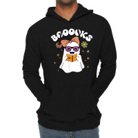 Booooks Ghost Read Library Books Halloween Teacher Shirt Lightweight Hoodie | Artistshot