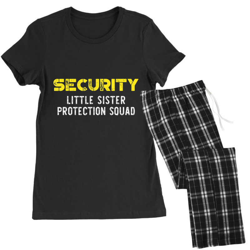 Security Little Sister Protection Squad Big Brother Women's Pajamas Set by cm-arts | Artistshot