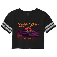 Center Point Alabama Retro Vintage 80s 90s Muscle Cars Retrowave Aesth Scorecard Crop Tee | Artistshot