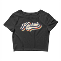 I Love Keokuk City Usa Retro Vintage Crop Top | Artistshot