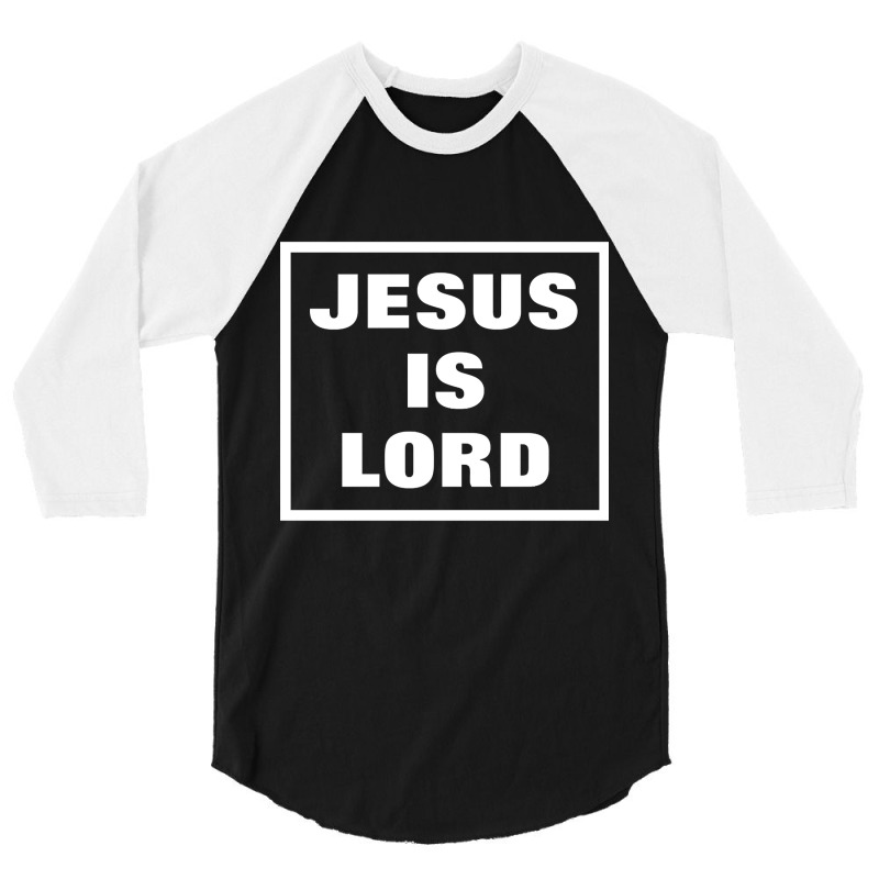 Jesus Is Lord - Christian 3/4 Sleeve Shirt by Mary Hatton | Artistshot