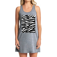 Vertical Black And White Striped Tank Dress | Artistshot