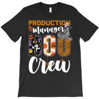 Production Manager Boo Crew Halloween Matching T-shirt | Artistshot