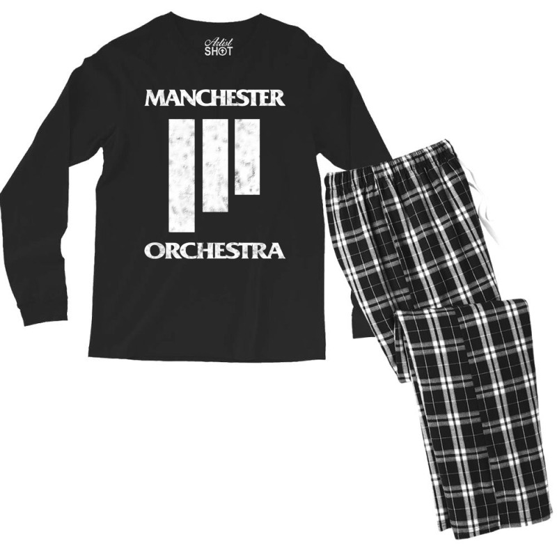 Manchester Orchestra Men's Long Sleeve Pajama Set | Artistshot