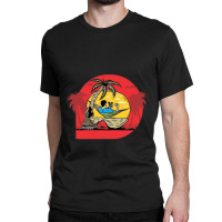 Man On Hammock In Skull Classic T-shirt | Artistshot