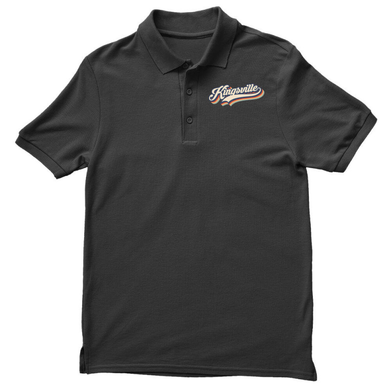 I Love Kingsville City Usa Retro Vintage Men's Polo Shirt | Artistshot