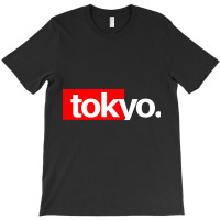 Tokyo Japan City Red White Elegant T-shirt | Artistshot