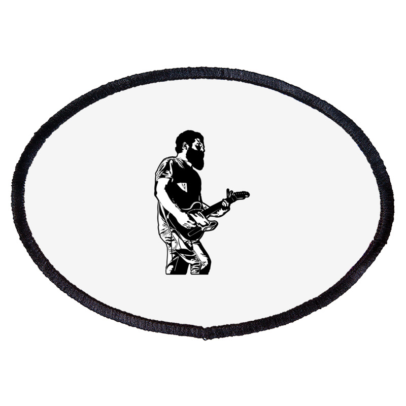 Manchester Orchestra Andy Hull Oval Patch | Artistshot