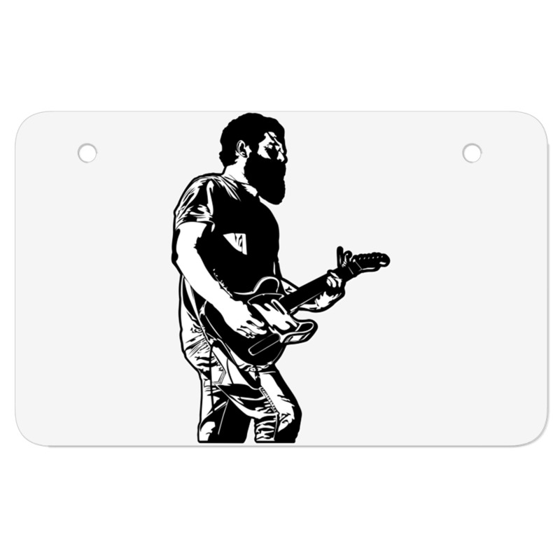 Manchester Orchestra Andy Hull Atv License Plate | Artistshot