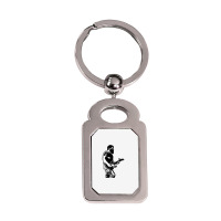 Manchester Orchestra Andy Hull Silver Rectangle Keychain | Artistshot