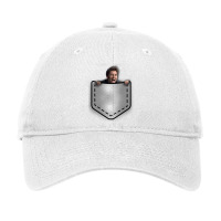 David Tennant Funny David Tennant Doctor Who Pocket Funny  Daviujin Adjustable Cap | Artistshot