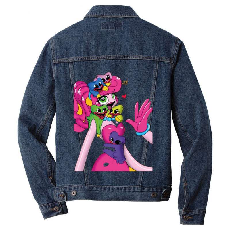 Mommy Long Legs  Poppy Playtime Men Denim Jacket | Artistshot