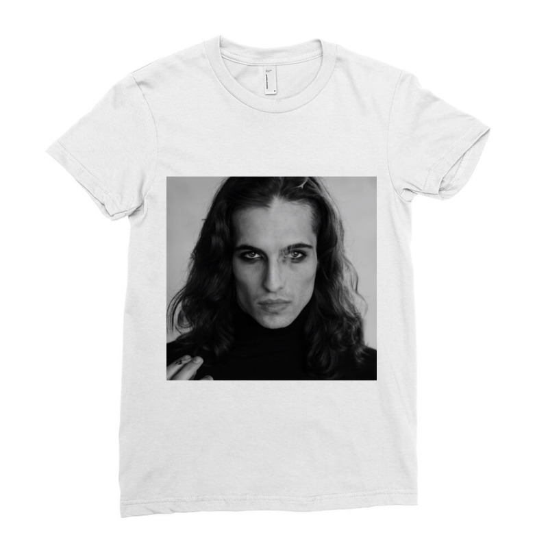 Maneskin Damiano David  Shulkerboi Ladies Fitted T-Shirt by cm-arts | Artistshot