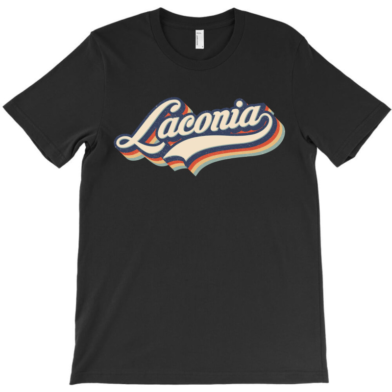 I Love Laconia City Usa Retro Vintage T-shirt | Artistshot