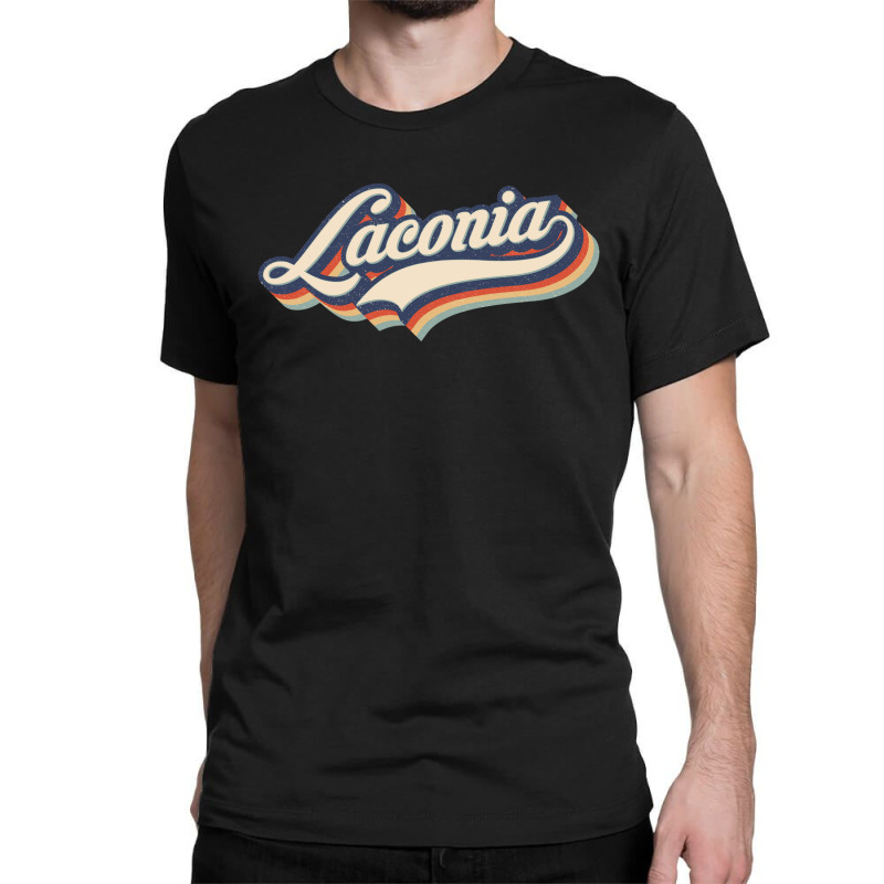 I Love Laconia City Usa Retro Vintage Classic T-shirt | Artistshot