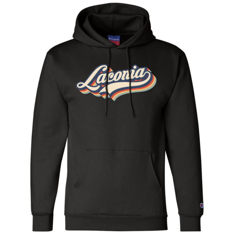 I Love Laconia City Usa Retro Vintage Champion Hoodie | Artistshot