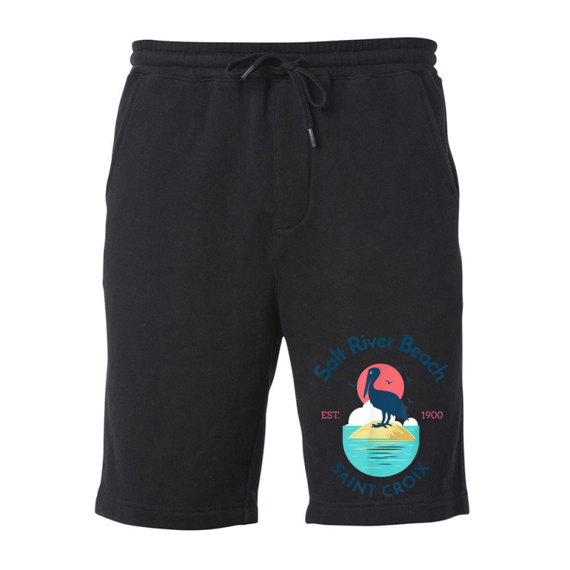 Salt River Beach St Croix Fleece Short | Artistshot