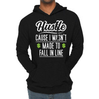 Motivational Hustle Founder Entrepreneur Self Employed Lightweight Hoodie | Artistshot