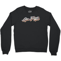 I Love Lake Forest City Usa Retro Vintage Crewneck Sweatshirt | Artistshot