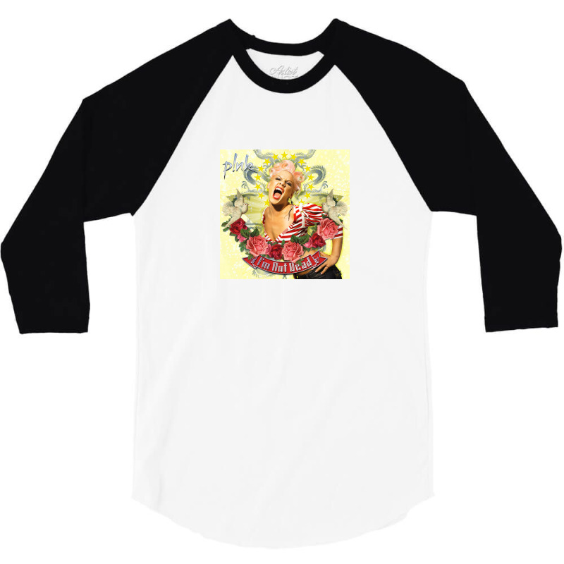 Pink P!nk 3/4 Sleeve Shirt by nonabenik | Artistshot