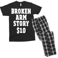 Broken Arm Gifts For Kids Broken Arm Story $10 Men's T-shirt Pajama Set | Artistshot