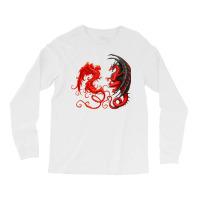 Rising Phoenix Fire And Dragon T Shirt Long Sleeve Shirts | Artistshot