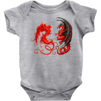 Rising Phoenix Fire And Dragon T Shirt Baby Bodysuit | Artistshot