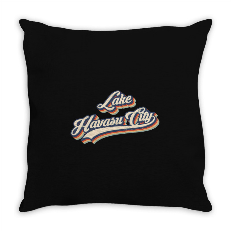 I Love Lake Havasu City Usa Retro Vintage Throw Pillow | Artistshot