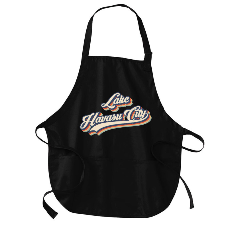 I Love Lake Havasu City Usa Retro Vintage Medium-length Apron | Artistshot