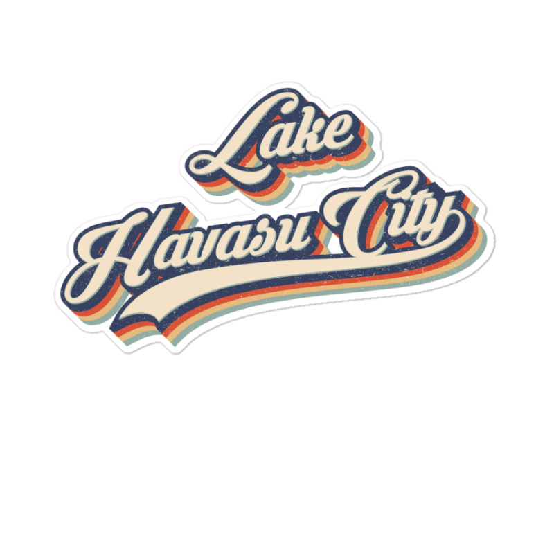 I Love Lake Havasu City Usa Retro Vintage Sticker | Artistshot