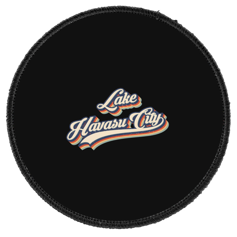 I Love Lake Havasu City Usa Retro Vintage Round Patch | Artistshot