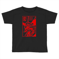 01 Evaangel Neon Robot Genesis Toddler T-shirt | Artistshot