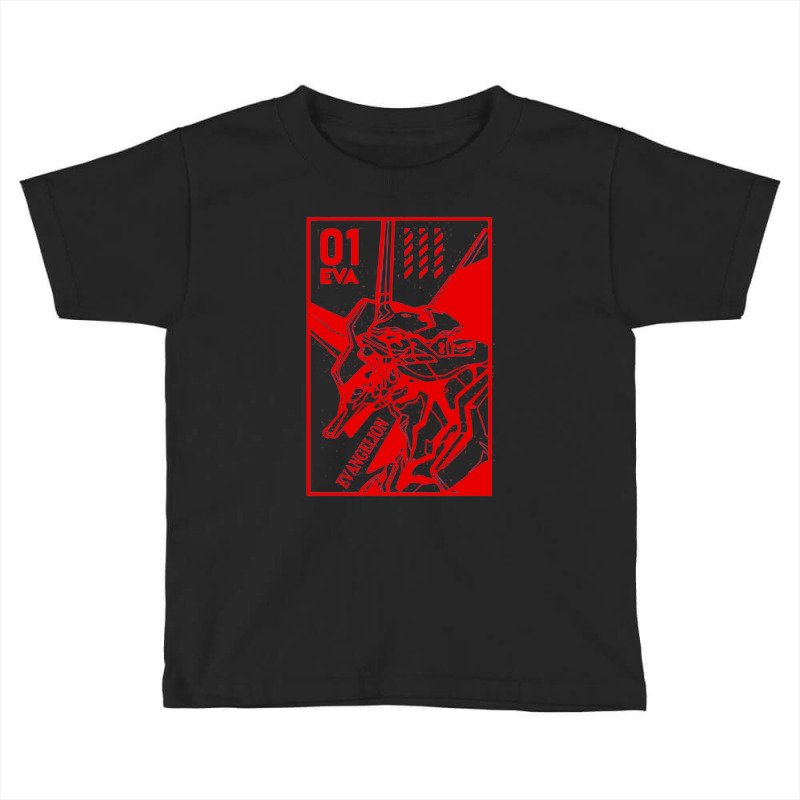 01 Evaangel Neon Robot Genesis Toddler T-shirt by JesseBWiles | Artistshot