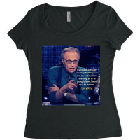 Mommy Of The Great Quote On Listening Larry King Costume The Best Men Women's Triblend Scoop T-shirt | Artistshot