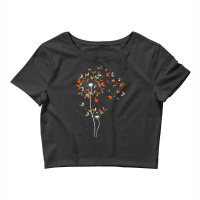 Dandelion Chicken Flower Floral Chickens Tree Lover Crop Top | Artistshot