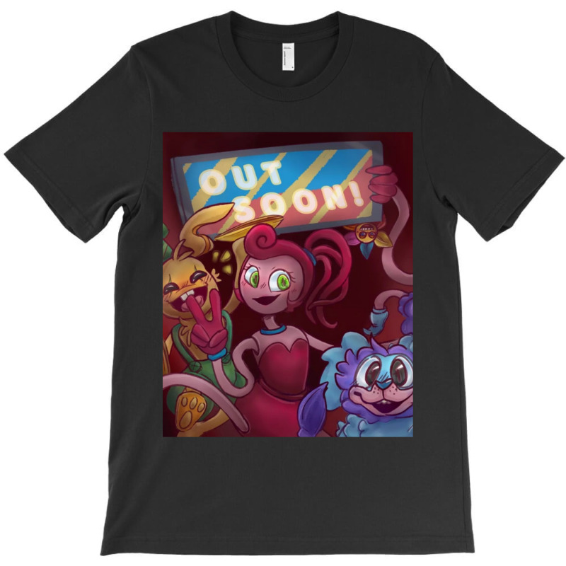 Poppy Playtime Huggy Wuggy And Kissy Missy T-shirt | Artistshot