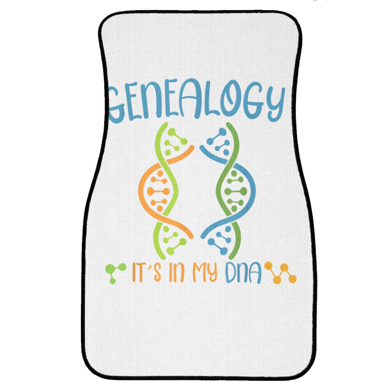 Family Tree Family Historian Genealogy Genealogist T Shirt Front Car Mat | Artistshot