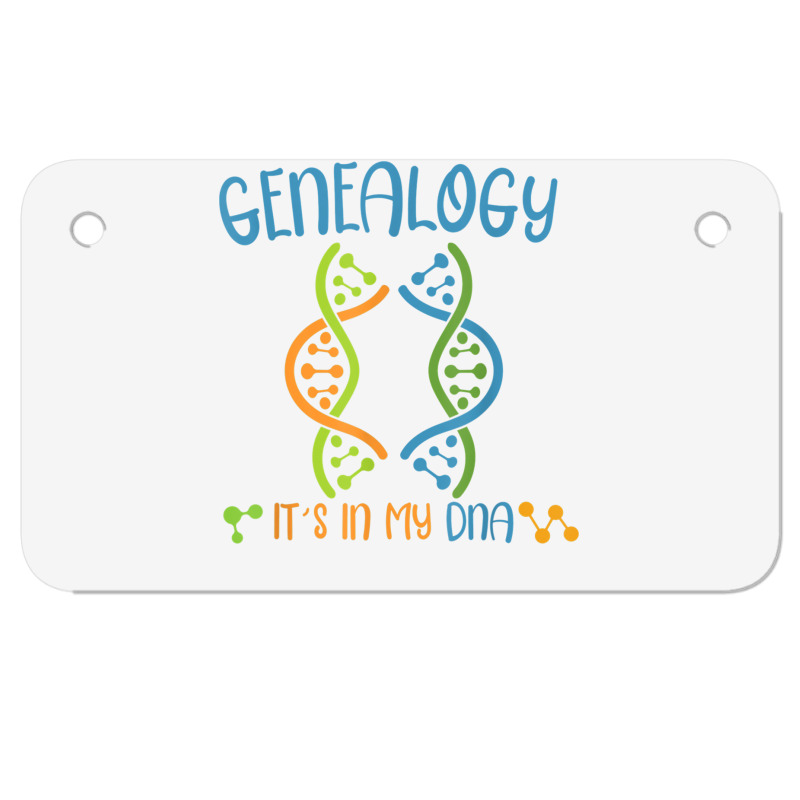 Family Tree Family Historian Genealogy Genealogist T Shirt Motorcycle License Plate | Artistshot