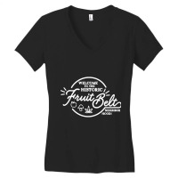 Buffalo Ny Fruit Belt Neighborhood Women's V-neck T-shirt | Artistshot