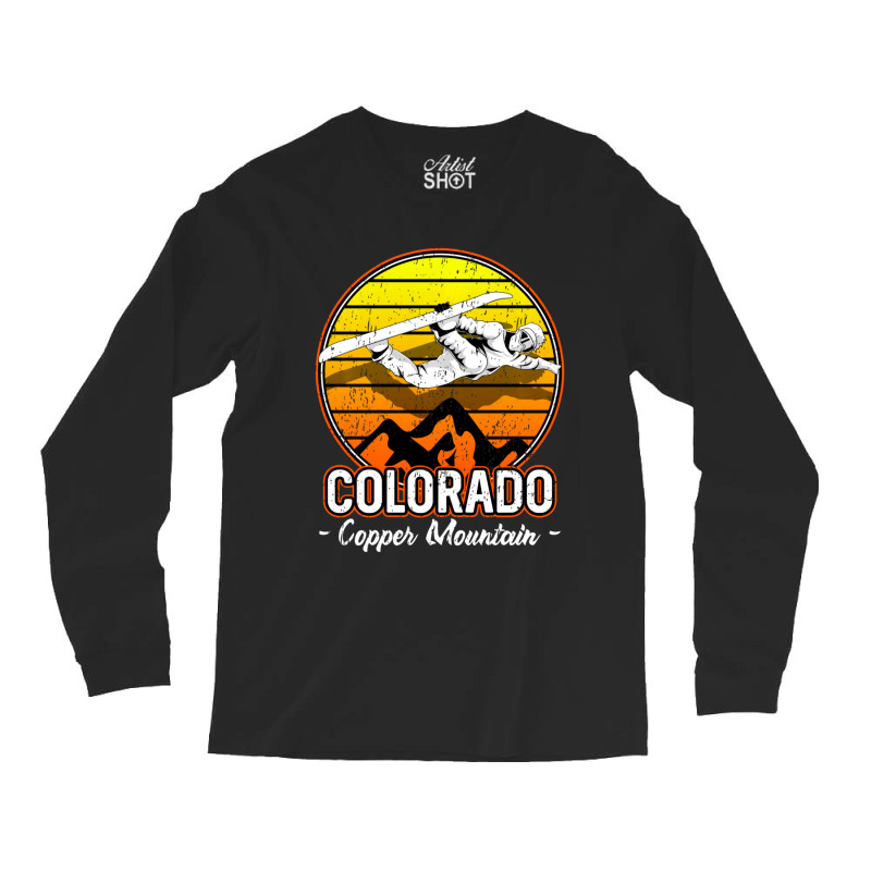 Copper Mountain Colorado Snowboarding Long Sleeve Shirts | Artistshot