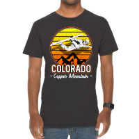 Copper Mountain Colorado Snowboarding Vintage T-shirt | Artistshot