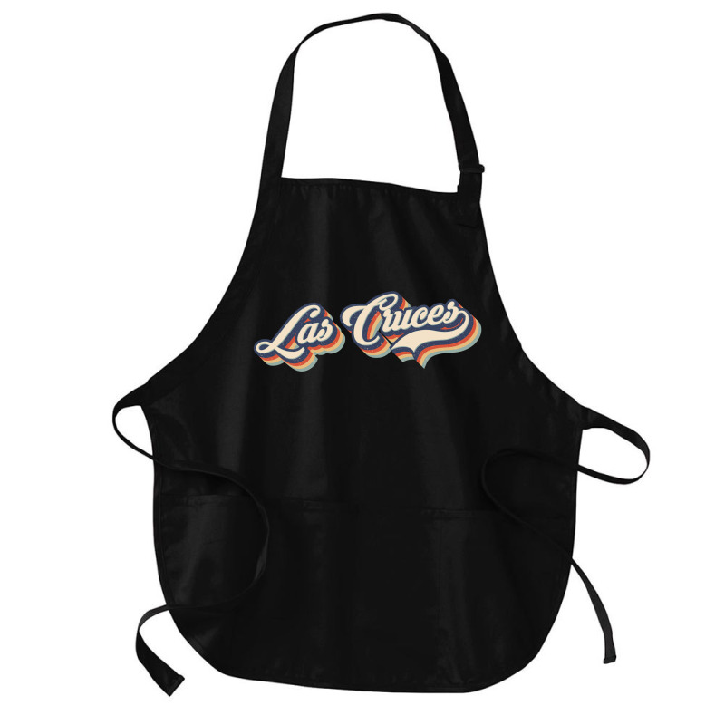 I Love Las Cruces City Usa Retro Vintage Medium-length Apron | Artistshot