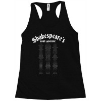 Shakespeare Insult Generator Literary Teacher Racerback Tank | Artistshot