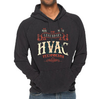 The Man The Myth Hvac Technician Ac Tech Repairman Vintage Hoodie | Artistshot