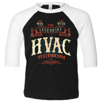 The Man The Myth Hvac Technician Ac Tech Repairman Toddler 3/4 Sleeve Tee | Artistshot