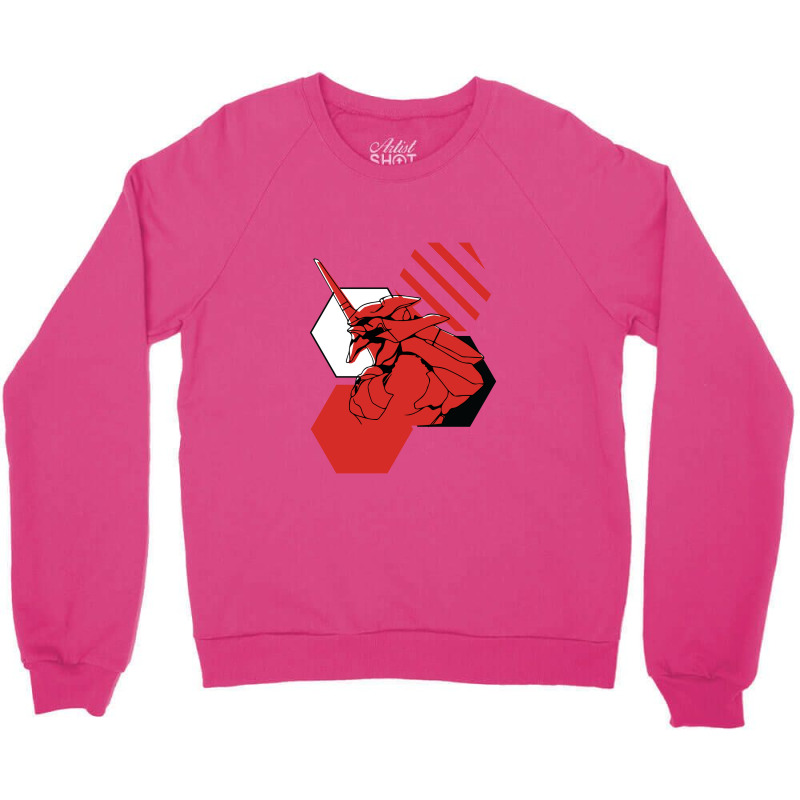 Eva Vintage 01 Angel Genesis Crewneck Sweatshirt by JesseBWiles | Artistshot