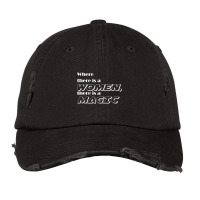 Where There Is A Women, There Is A Magic Active Vintage Cap | Artistshot