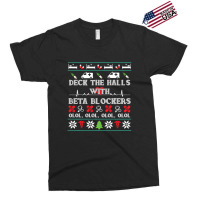 Deck The Halls Beta Blockers Nurse Christmas Ugly Sweater Exclusive T-shirt | Artistshot