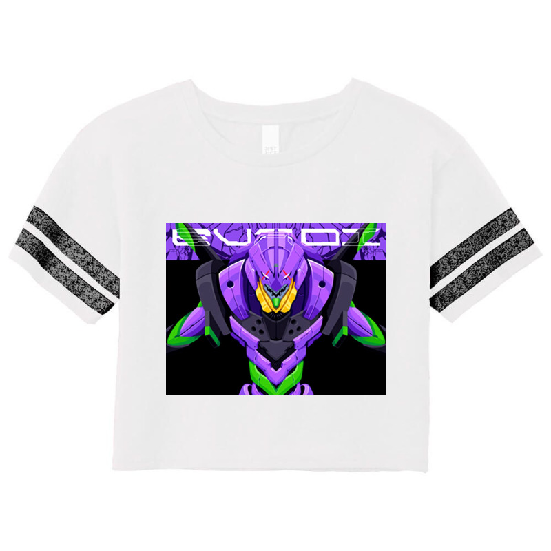 Evaangel 01 Robot Genesis Scorecard Crop Tee by JesseBWiles | Artistshot