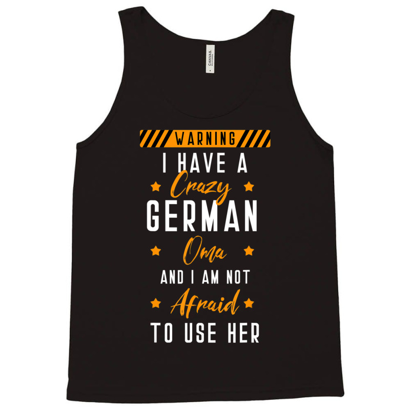 German Oma Deutschland Grandmother Germany Grandchildren Tank Top by cm-arts | Artistshot